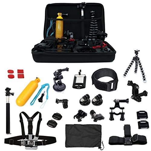 image for CDE Complete Kit for GoPro HERO6 / GoPro Hero5 Black: 2 Batteries +Cha