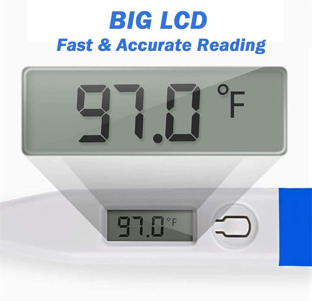 KMOOL Digital Tharmomitor For Any Ages, Measure Device with Large Lcd Fast Reading 2 Packs: Clothing