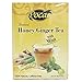 Pocas Honey Ginger Tea - Instant Tea Powder Packets with Mint & Ginger Honey Crystals Tea, Non-GMO/Gluten Free/Caffeine Free Tea, 20 Count
