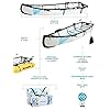 MYCANOE-Lightweight-Origami-Collapsible-Folding-Portable-Boat-95-ft-Rowing-Fishing
