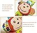 Daisy 4-Piece Animal Baby Infant Wrists Rattle and Socks Foot Finders Set Developmental Soft Toy - Elephant and Monkey