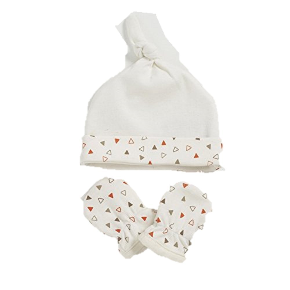 Woodland Friends Organic Hat and Mitts Set