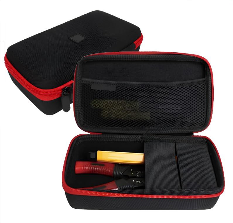 Leopacat Tool Box,Toolbox Organiser EVA Hard Shell Waterproof Mutispandex Hardware Organizer with Zipper for Store Electric drill Sharpeners Screwdrivers Wrenchs Plier Brushes Tools More 22.5 *13*7cm