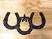 Western Star Horseshoes Hanging Vintage Rustic Cast Iron Wall Art Home/Office Decor, Measures: 13