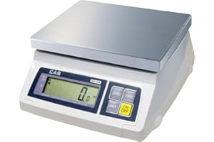 CAS SW-1 (50) SW Series Portion Control Bench Scale, 50lb Capacity, 0.02lb Readability