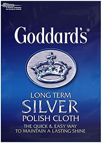 Goddard's, Long Term Silver Polish Cloth, Pack of 12