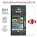 Lumia 730 / 735 Glass Screen Protector, [2 Pack] AnoKe(0.3mm 9H 2.5D) Best Tempered Glass Screen Protector Film Shield Guard For Microsoft Nokia Lumia 730 / 735 Glass 2Pack
