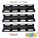 bbq factory Perfect Flame SGL2008A,SLG2007A,SLG2007B,SLG2007D Heat Plate Burner -3pack (Parts # 12411, 92071)