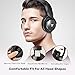 Wireless Headset, TaoTronics Over Ear Bluetooth Headphones with Deep Bass & 25 Hours Playtime (Memory Foam Ear Pads, Dual 40 mm Drivers, On Ear Control Buttons)