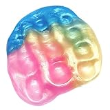 Gbell 60ML Color Mixing Cloud Fluffy Slime, Squishy Putty Scented Stress Crystal Clay Toy for Girls Adults, Kids Cheap Slime Under 1 Dollar (Multicolor)