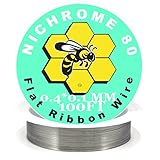 Genuine Kbee's Nichrome 80 Series 0.4 x 0.1 Flat Ribbon Wire - 100ft