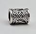 5pcs Norse Viking Rune Helm of Awe Beads for Pendant Paracord Bracelet for Hair Beards Maiking …