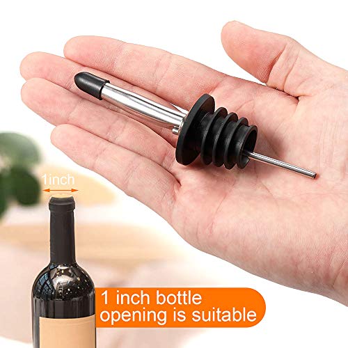 3 Stainless+Pourers+BALTRE+Vinegar+Suitable