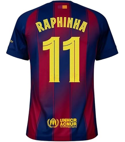 Amazon.com: Raphinha #11 Green 3rd Kit Soccer Jersey for Men Fan