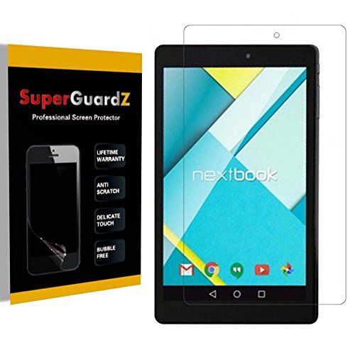 [3-Pack] For Nextbook Ares 8L - SuperGuardZ Screen Protector [Lifetime Replacement], Ultra Clear, Anti-Scratch, Anti-Bubble