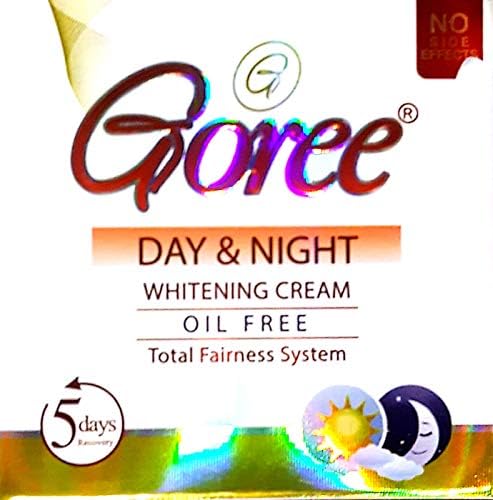 goree day and night whitening cream oil free total fairness system