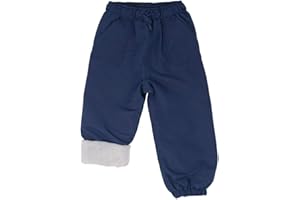 JAN & JUL Kids Toddlers Boys Girls Cozy Dry Water-Proof Rain Snow Pants