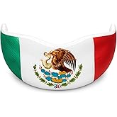 Sports Mouth Guard - Mexican Flag Adult Mouth Guard with Boil & Bite Custom Fit- Premium Impact Mouthguards for All Sports - Trusted by Athletes Nationwide for Superior Protection and Fit