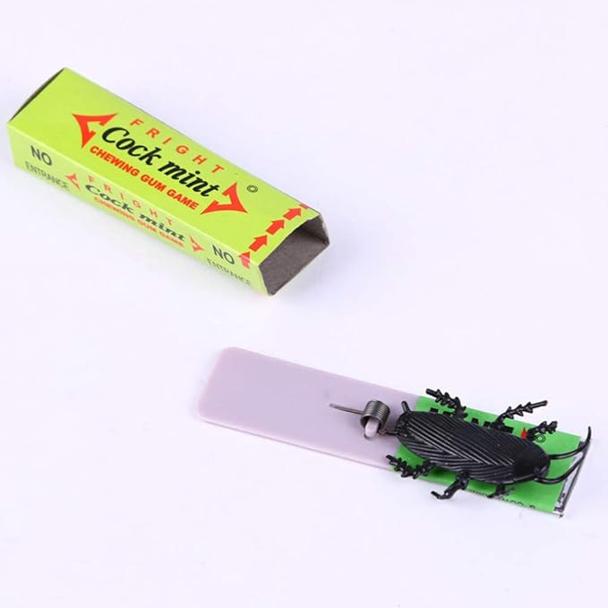 chewing gum cockroach