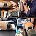 iHillon Bands Compatible Apple Watch 38mm/40mm 42mm/44mm Straps, Elegant Canvas Fabric with Genuine Leather Bands Compatible Apple Watch Series 4, Series 3, Series 2/1, Edition and Sport, Women Men