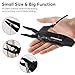 SYNERKY Electric Nail Drill Electrical Nail File Kit for Acrylic/Gel Nails, Hand piece File Grinder Manicure Pedicure Tools with 11 PCS Nail Drill Bits and Sanding Bands Home Beauty Salon (Black)