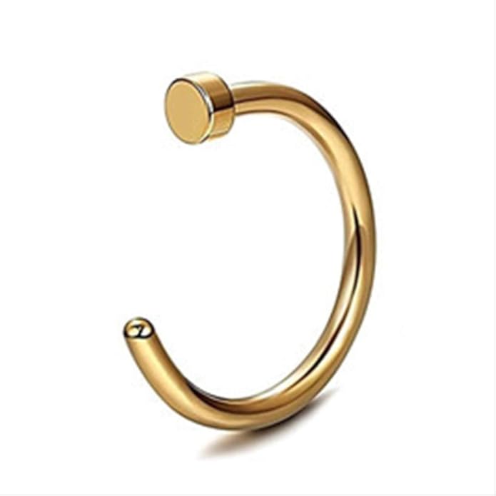 FSYX Nose ring Women's Nose Ring Clamp Ring For Ladies Medical Steel