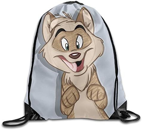Crazy Ferret Cute Ferret Stylish Drawstring Backpack Gym Sackpack For Men &amp; Women School Travel Bag