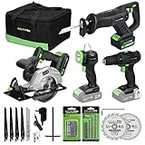 GALAX PRO 20V Lithium Ion Cordless 4-Tool Combo