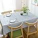 LEEVAN Heavy Weight Vinyl Rectangle Table Cover Wipe Clean PVC Tablecloth Oil-Proof/Waterproof Stain-Resistant-54X78 Inch - 137X200 cm(Small Bird)