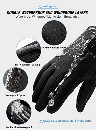 Black winter driving gloves with anti-heat technology by Honyar, priced at $15.99.