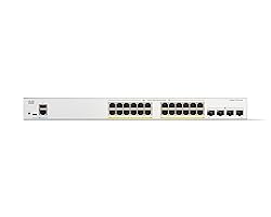 Cisco Catalyst 1300-24P-4G Managed Switch, 24 Port