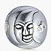 Sun Charm Moon Charm 925 Sterling Silver Clip Charm Lock Stopper Spacer Charm for Diy Charms Bracelet