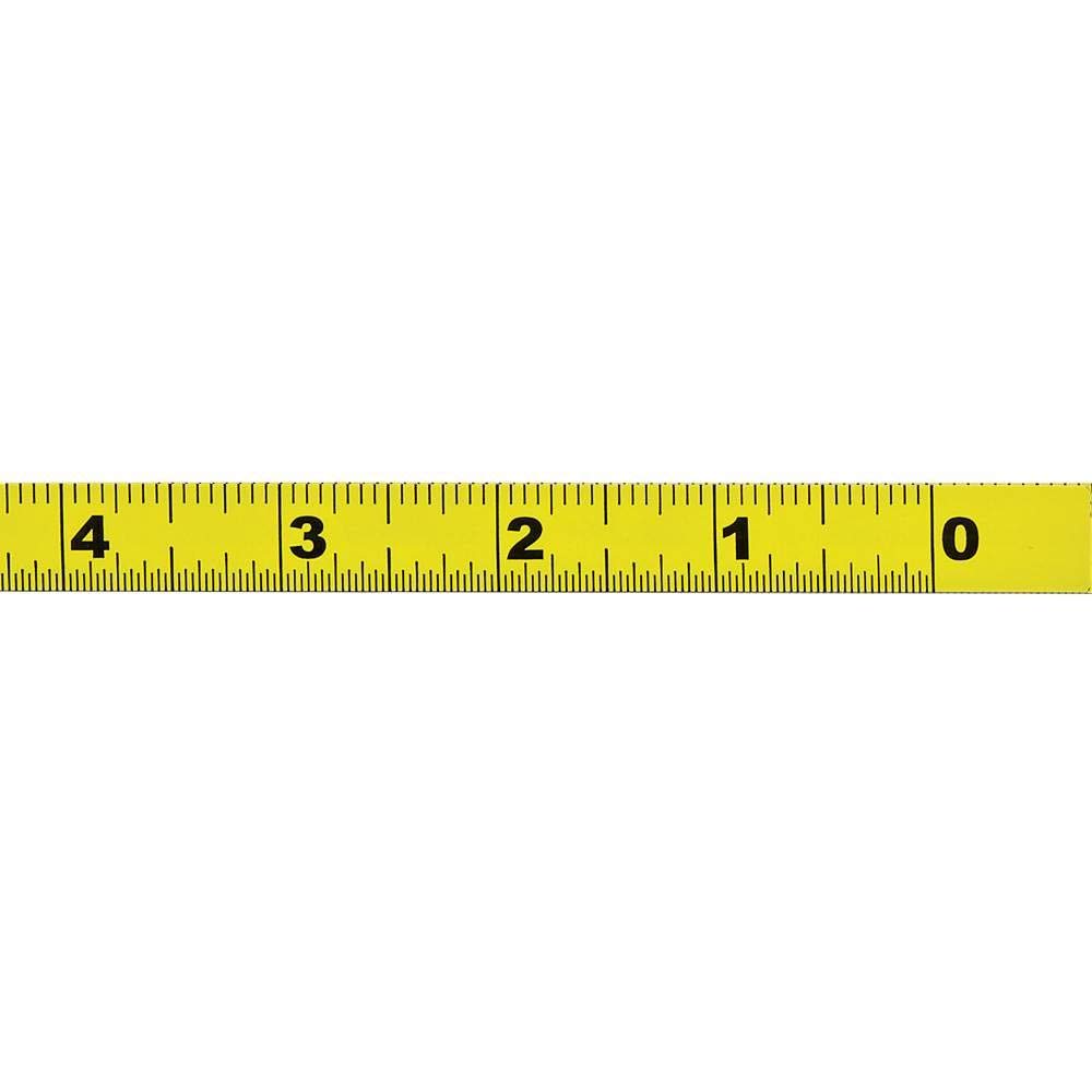 Self Adhesive Measuring Tape Right to Left Peel and