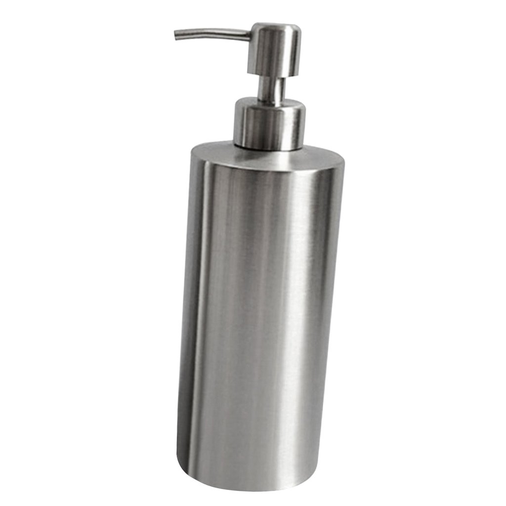 MagiDeal Edelstahl Seifenspender, Badezimmer Flüssigseifen