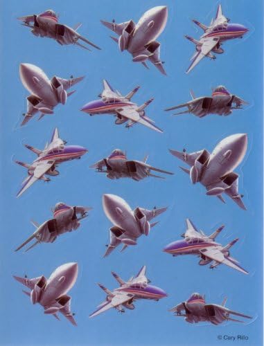 Fighter Pilot Sticker Sheets
