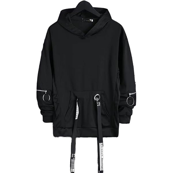 Men Women Y2K Goth Skeleton Spider Zip Up Hoodie Dark
