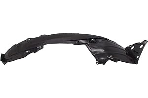 FITRITE AUTOPARTS FITRITE AUTO PARTS New Front Left Driver Side Fender Liner For 2017-2022 Honda CRV, Injection Molded, PE Plastic HO1248170 74150TLAA00