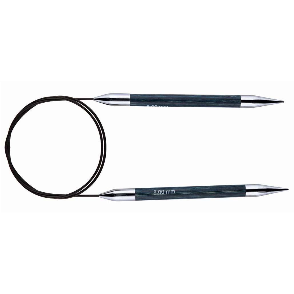KnitPro Royale Swivel circular needle 100cm 8.00mm - 3pcs