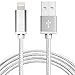 LAX iPhone Charger Lightning Cable - MFi Certified Durable Braided Apple Lightning USB Cord for iPhone 11/11 Pro Max/XS Max/X/iPad, iPod & More