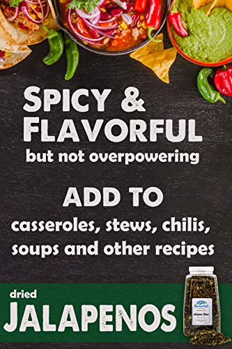 Harmony House Dried Jalapeno Peppers - Dehydrated Peppers For Cooking, Camping, Emergency Supply and - //medicalbooks.filipinodoctors.org