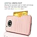 Moto G5 Plus Case, Moto X 2017 Case with HD Screen Protector,AnoKe[Card Slots Holder][Wallet] Dual Layer Heavy Duty TPU Shockproof Full Protective cover For Moto G Plus (5th Generation) KC2 Rose Gold