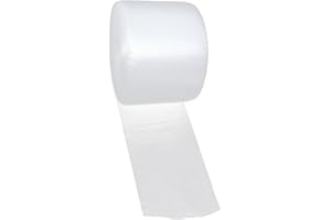 MAGICLULU Bubble Film Roll 51.18Ft X 0.32Ft Transparent Shockproof Cushioning Wrap for Packing Shipping and Mailing Fragile I