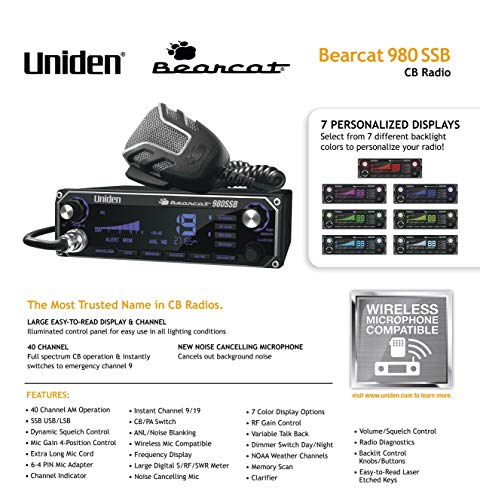 1 Uniden+Sideband+WeatherBand+Cancelling+Compatible