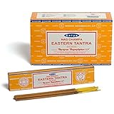 SatyaNag Champa Eastern Tantra Incense Sticks Agarbatti 180 Grams Box | 12 Packs of 15 Grams Each in a Box | Export Quality