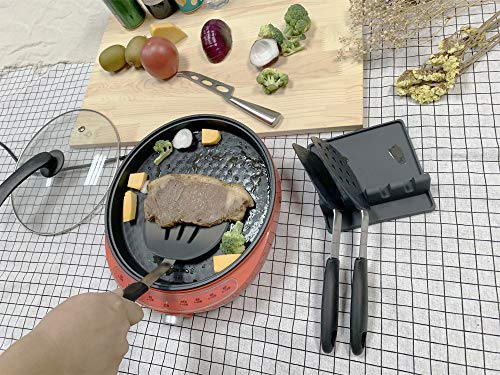 Egg Turner Spatula Turner Fish Turner Spatula Silicone Spatula Turner 600°F Heat Resistant Spatulas Silicone Omelette Spatula Big Pancake Spatulas For Non Stick Cookware & Pans Wok Turner Spatula - Thumbnail 3