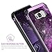 BENTOBEN Case for Samsung Galaxy S8, Case for Samsung S8, Heavy Duty Nebula Galaxy Stars Space Hybrid Soft TPU Hard PC Bumper Shockproof Full Body Protective Phone Case for Galaxy S8, Purple Nebula