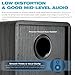 Mediabridge MS-BP1B Bookshelf Speakers Pair with 4