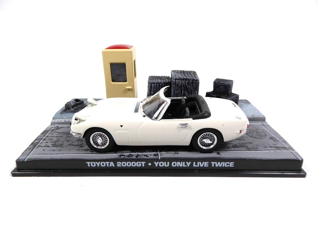 OPO 10 - Car 1/43 TOYOTA 2000GT James Bond 007 from the movie You Only Live Twice (DY007SP)