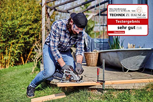 Einhell Professional Akku-Handkreissäge TP-CS 18/190 Li BL-Solo Power X-Change (18 V, Ø190 mm Sägeblatt, Brushless, 65… – Bild 5