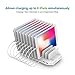 Unitek USB Charger Charging Dock, Adjustable Dividers Charging Station Compatible Multiple Devices with Smart IC Tech, Charging Docking Stand Support 8 iPads Simultaneously